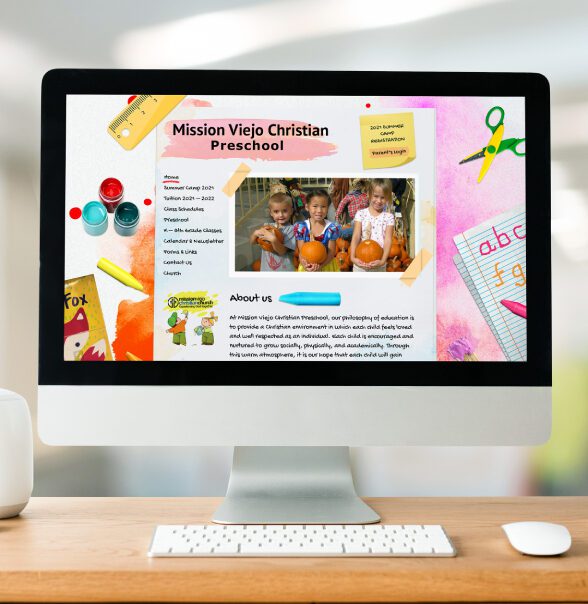 Mission Viejo Christian Preschool Website 40