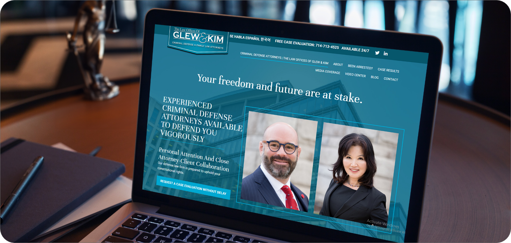 The Law Offices of Glew & Kim 9